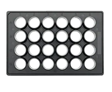 德國(guó)艾本德(Eppendorf)Cell Imaging Plates，帶板蓋，黑色底透，平底無(wú)菌、無(wú)熱原,無(wú)RNase和DNase,無(wú)人類和細(xì)菌DNA。無(wú)細(xì)胞毒素,24孔細(xì)胞成像培養(yǎng)板,25μm薄膜