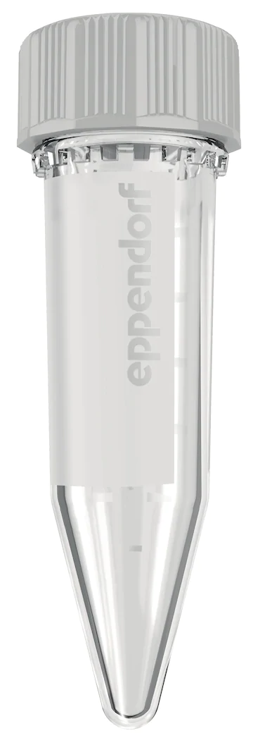艾本德Eppendorf Tubes? 5.0 mL 帶螺旋蓋, 5.0 mL, 無菌、無熱原, 無RNase和DNase, 無DNA, 無色, 200 個(gè) (2 包 × 100 個(gè))貨號(hào) 00301